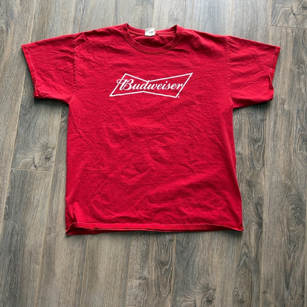 Vintage Red Budweiser Tee